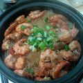 梅梅東卓 的 鮮蝦粉絲煲 cooksnap