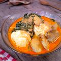 Cooksnap dari Mita.W#MommyFayzel# untuk resep Gulai telur, bakso, tahu + kacang panjang