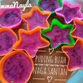 Cooksnap dari Lulu Syafwita untuk resep Puding Buah Naga mpasi