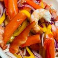 chih 的 蟹肉棒伴涼拌蝦 cooksnap
