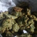 El cooksnap de Camila Pintos cuando hizo Buñuelos de acelga.