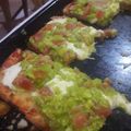El cooksnap de Verónica Mansilla cuando hizo Pizza integral con guacamole.