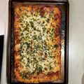 Tman's cooksnap of when they made Lasagna.