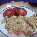 El cooksnap de Maggie cuando hizo Rico almuerzo: Huevo con atún.