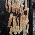 El cooksnap de Agustina Ailén cuando hizo Milanesas de pencas de acelga.