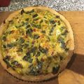 El cooksnap de Rocio Ottonello cuando hizo Tarta de puerro y cebolla.