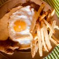 El cooksnap de Ines Mercado cuando hizo Milanesa con papas fritas.