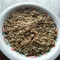 El cooksnap de Gisela Silvera cuando hizo "Pipas" caseras (semillas de girasol saladas).