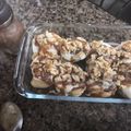 صورة من ام وليد الدويك، شاركها بعد تجربة وصفة السينابون(لفائف القرفه) 😋