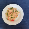 El cooksnap de Silvana Pismante cuando hizo Ensalada de granizo con atún.