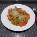El cooksnap de Caritho Yriarte cuando hizo Pollo a la portuguesa.