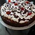 El cooksnap de Laura Lamion cuando hizo Torta brownie.