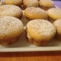 El cooksnap de Mariela Santos Acuña cuando hizo Muffins de miel rellenos de dulce de leche.🍯.