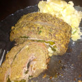 El cooksnap de Evangelina Fernandez cuando hizo Pan de carne relleno de espinacas, jamón y queso.
