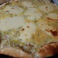 El cooksnap de Carina Nievas cuando hizo Tarta de puerro y cebolla.