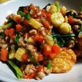 รูป Cooksnap ของ วัชรเมธน์ ชิษณุคุปต์ ศรีเนธิโรทัย เมื่อเขาทำ เต้าหู้ทรงเครื่อง