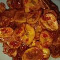 Cooksnap dari Andi Karina Kartikasari Badaruddin untuk resep Balado pisang muda