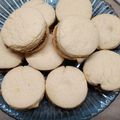 El cooksnap de Natalia Castro cuando hizo * Alfajores de maicena *.