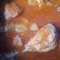El cooksnap de Innu cuando hizo Pollo entomatado con papas.