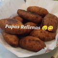 El cooksnap de Darling Rubilar cuando hizo Papas rellenas.