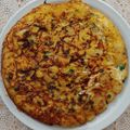 El cooksnap de Sisi Spiegel cuando hizo Tortilla de papas y cebollas.