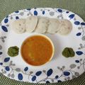pinky makhija's cooksnap of when they made રવા ઈડલી.