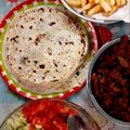 El cooksnap de Norali cuando hizo Fajitas/rapiditas.