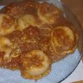 El cooksnap de Yanina cuando hizo Sorrentinos con masa de huevo y leche.