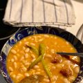 El cooksnap de Irene-Guirao cuando hizo Alubias con chorizo y panceta.