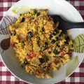 El cooksnap de aibin cuando hizo Cous cous con verduras.