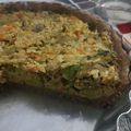 El cooksnap de Ethel Britez cuando hizo Tarta de verduras. (Masa de harina integral).