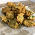 El cooksnap de Agustín RC cuando hizo Buñuelos de lechuga.
