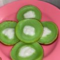 Cooksnap dari Uswatun Hasanah untuk resep Kue Lumpur Pandan tanpa Kentang vla Santan