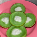 Cooksnap dari Uswatun Hasanah untuk resep Kue Lumpur Pandan tanpa Kentang vla Santan