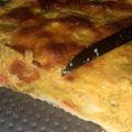 El cooksnap de Flor Gonza cuando hizo Tarta de Calabaza y Puerros.