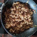 El cooksnap de emarazul434 cuando hizo Revuelto de verduras y carne picada con salsa de soja.