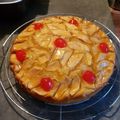 El cooksnap de Mirian Hervas cuando hizo Tarta de manzana.