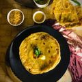 Barnali Saha's cooksnap of when they made আলু পরোটা(aloo paratha recipe in Bengali).