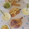 El cooksnap de Romi cuando hizo Dip de roquefort.