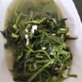 Cooksnap dari Rini Dpuspita untuk resep Cah Horenzo (bayam jepang) dengan bawang putih + tips nya