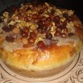 El cooksnap de Laura Noemi Monzon cuando hizo Panettone de nuez y chocolate.