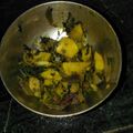 deepti का कुकस्नैप जब उन्होंने सोया मेथी आलू की सब्जी (soya methi aloo ki sabzi recipe in Hindi) बनाया था।