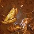 El cooksnap de Verónica cuando hizo Pollo en birria.