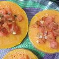 El cooksnap de Gabi Blanco cuando hizo Calabaza con aderezo de tomate (veganos y celiacos).