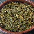 El cooksnap de karsansab cuando hizo Arroz negro con calamares.