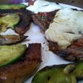 El cooksnap de Walter cuando hizo Churrasco de cuadril a la pizza.
