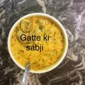 Rita Mehta ( Executive chef ) का कुकस्नैप जब उन्होंने बेसन के गट्टे की सब्जी (Besan ke gatte ki sabzi recipe in hindi) बनाया था।