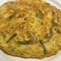 El cooksnap de Susana cuando hizo Tortilla de espárragos trigueros.