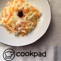 Eirinaki's cooksnap of when they made Σαλάτα με ρεπάνι.
