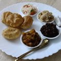 Sumanjli Meshi-Da-Dhaba का कुकस्नैप जब उन्होंने अष्टमी पूजा थाल (Ashtami pooja thal recipe in hindi) बनाया था।